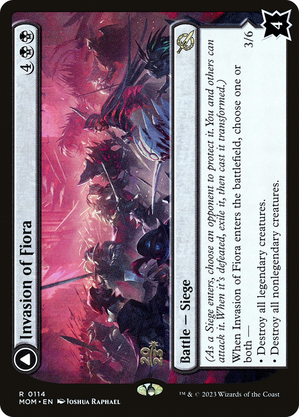 Invasion of Fiora // Marchesa, Resolute Monarch (pmom)