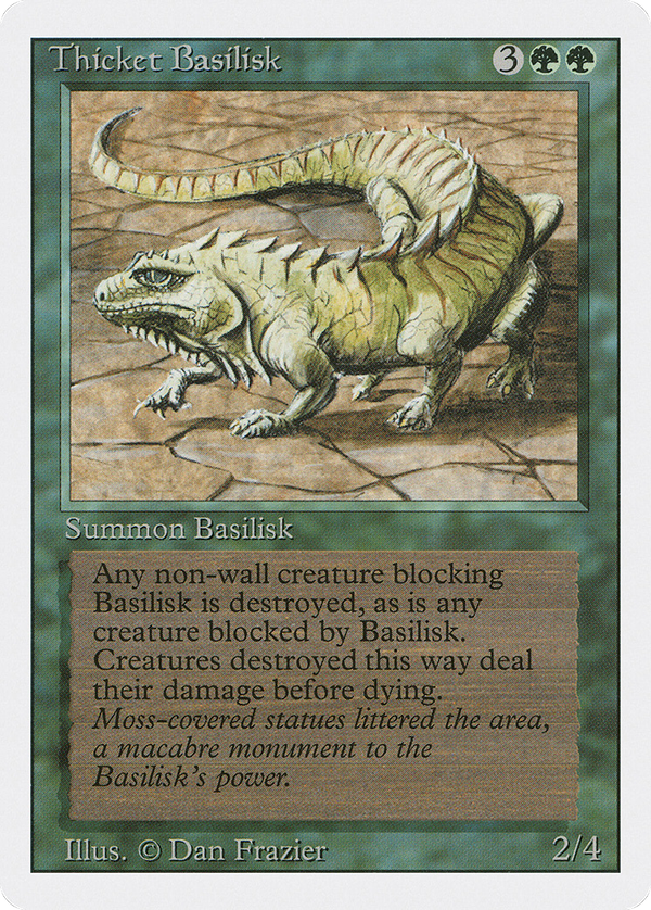 Thicket Basilisk (3ed)
