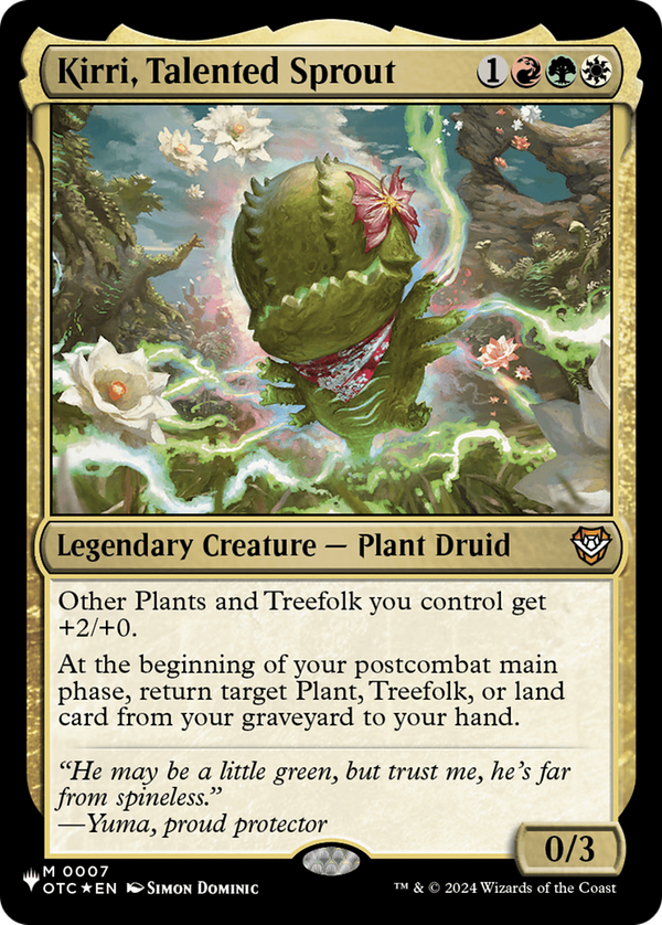 Kirri, Talented Sprout (plst)