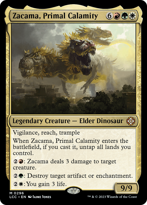 Zacama, Primal Calamity (lcc)