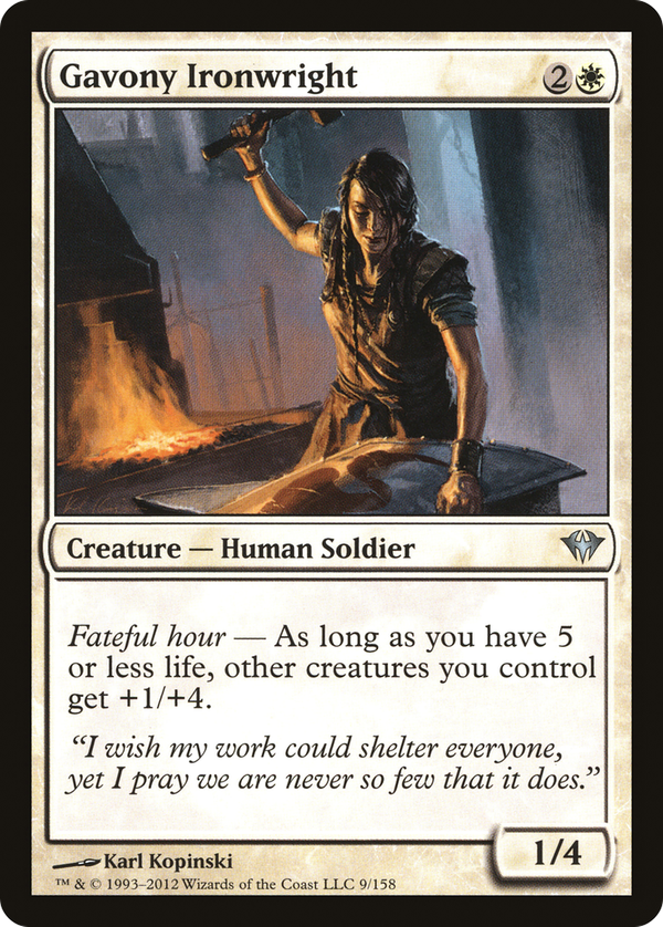 Gavony Ironwright (dka)