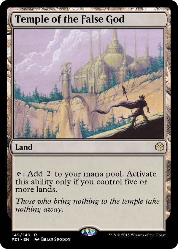 Temple of the False God (pz1)