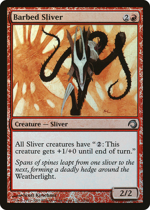Barbed Sliver (h09)