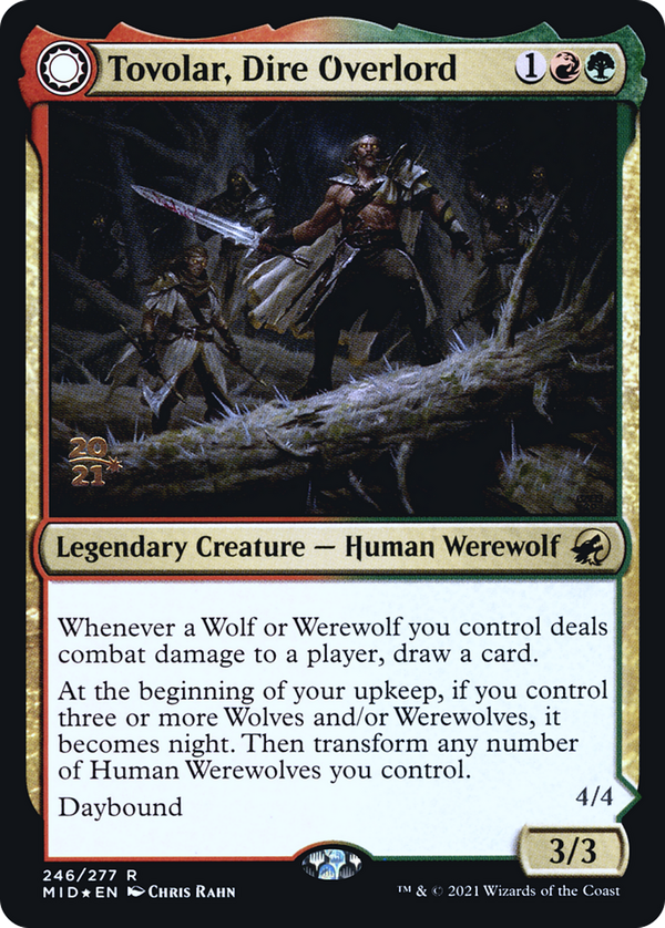 Tovolar, Dire Overlord // Tovolar, the Midnight Scourge (pmid)