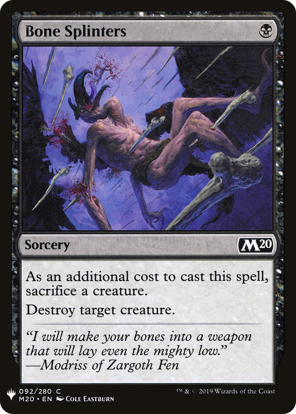 Bone Splinters (plst)