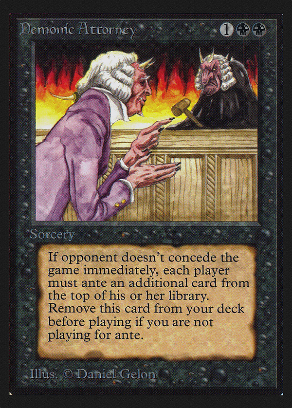 Demonic Attorney (cei)