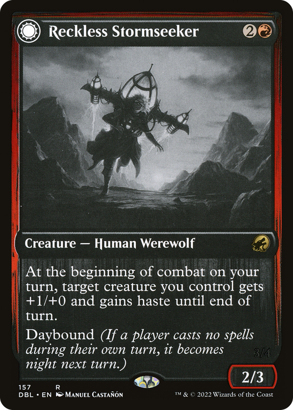 Reckless Stormseeker // Storm-Charged Slasher (dbl)