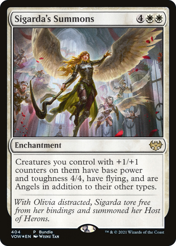 Sigarda's Summons (vow)