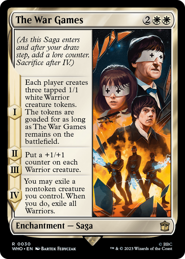 The War Games (who)