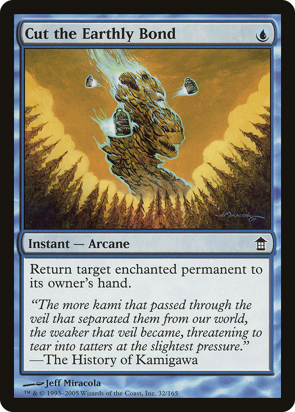Cut the Earthly Bond (sok)