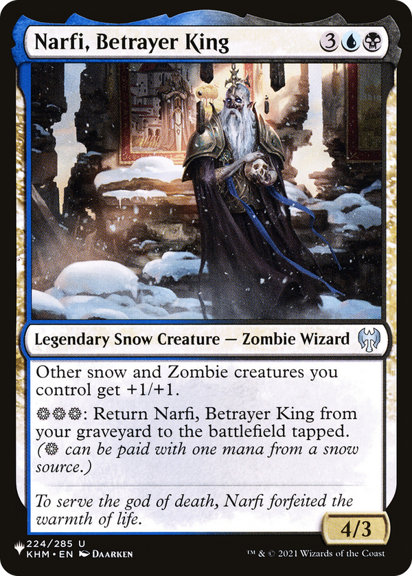 Narfi, Betrayer King (plst)