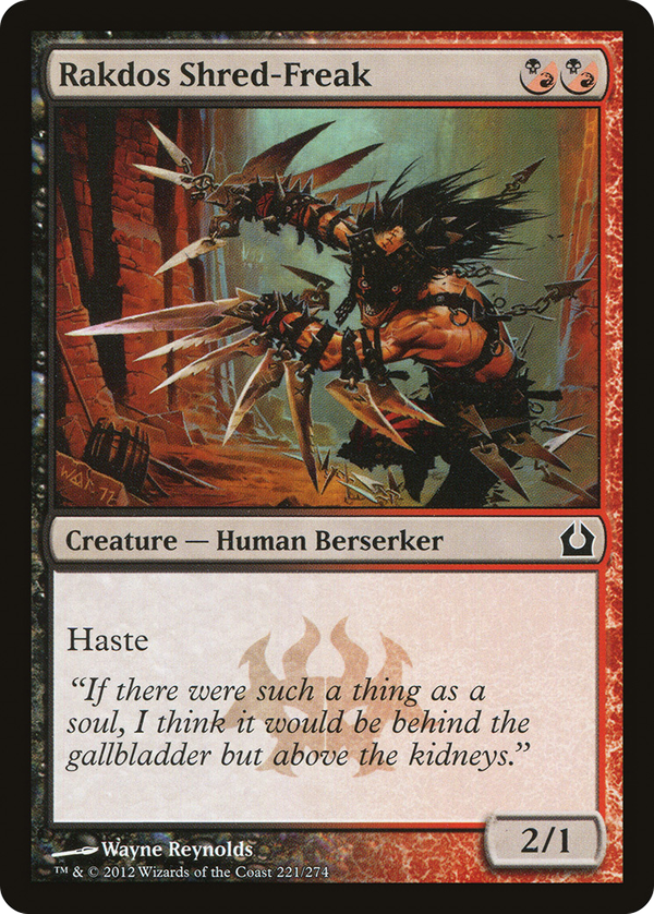 Rakdos Shred-Freak (rtr)