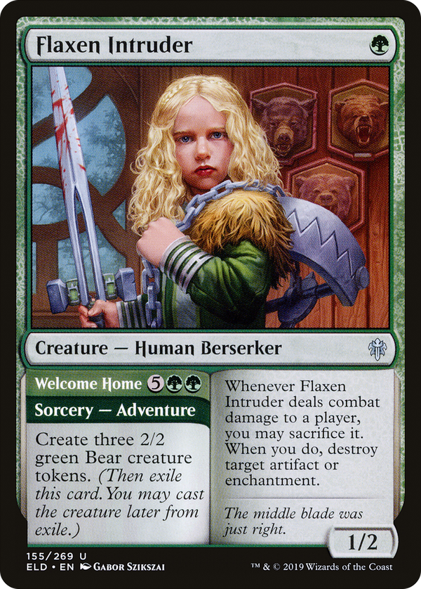 Flaxen Intruder // Welcome Home (eld)
