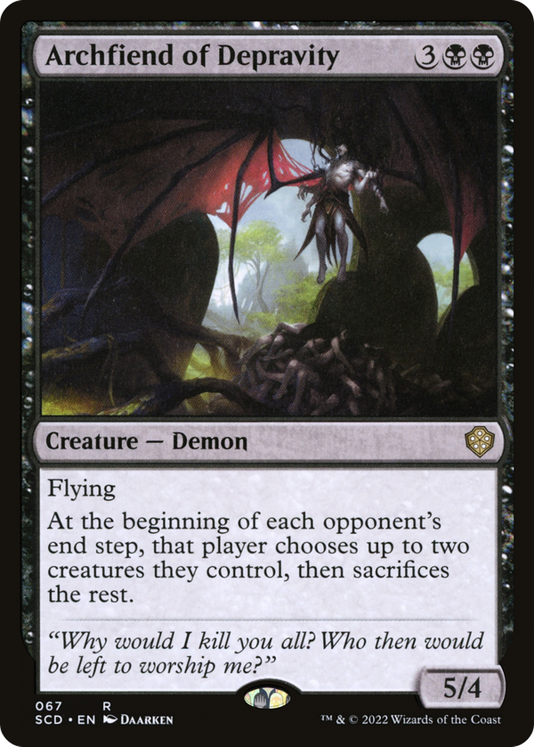 Archfiend of Depravity (scd)