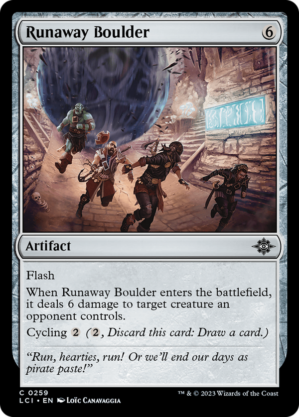 Runaway Boulder (lci)