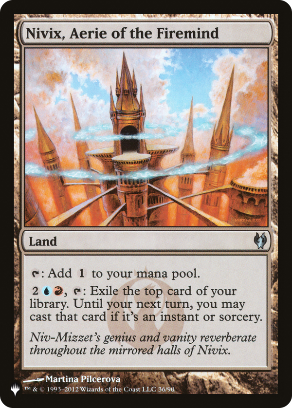 Nivix, Aerie of the Firemind (plst)