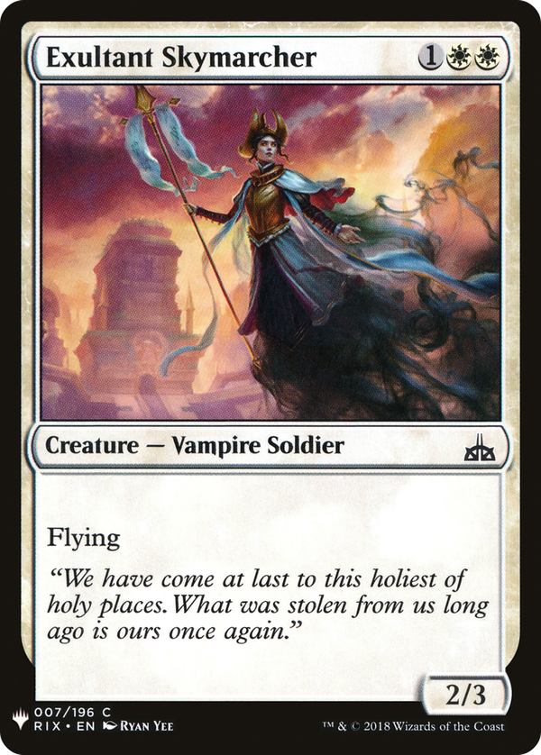Exultant Skymarcher (plst)