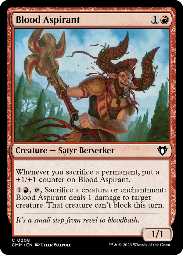 Blood Aspirant (cmm)