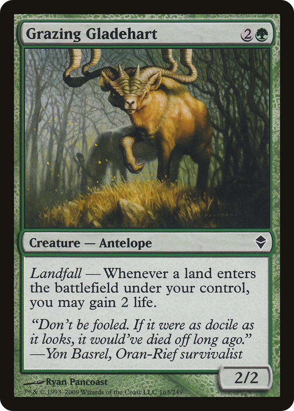Grazing Gladehart (zen)