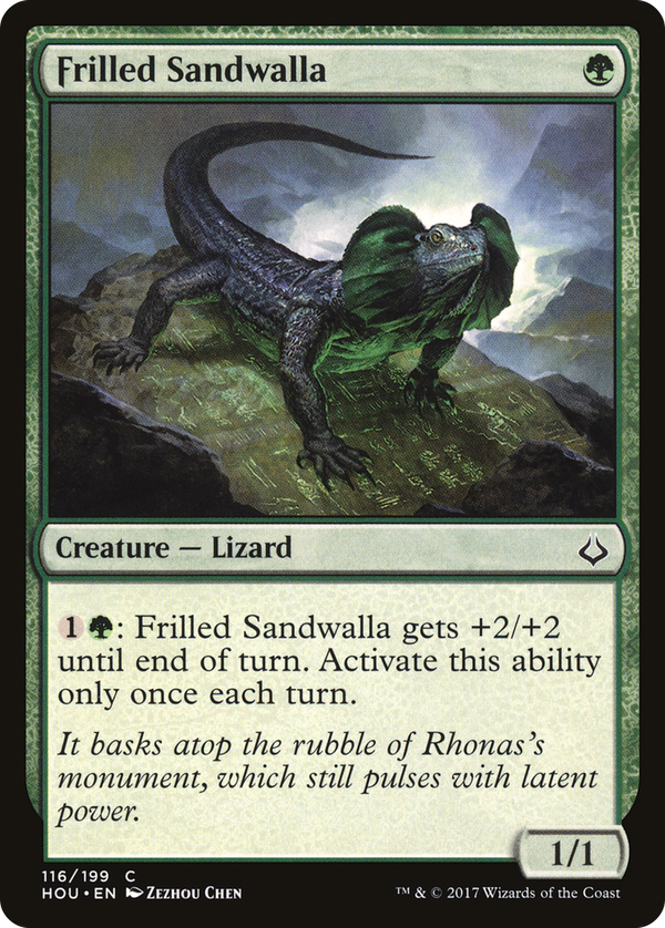 Frilled Sandwalla (hou)
