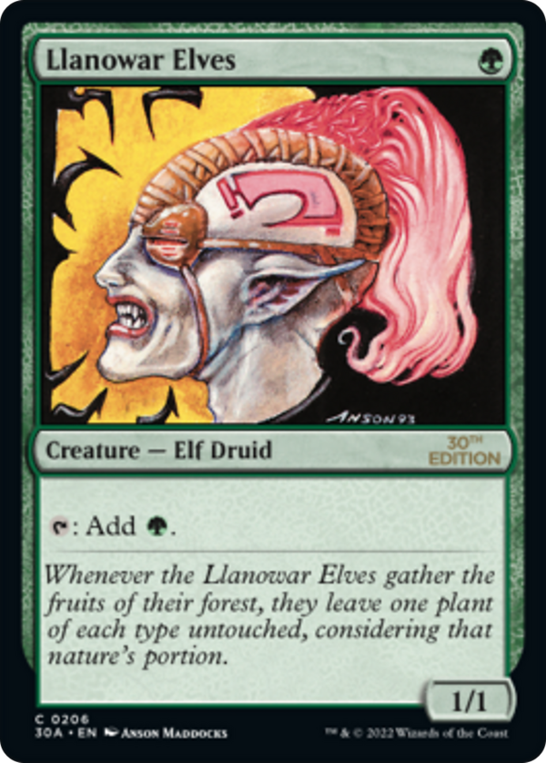 Llanowar Elves (30a)
