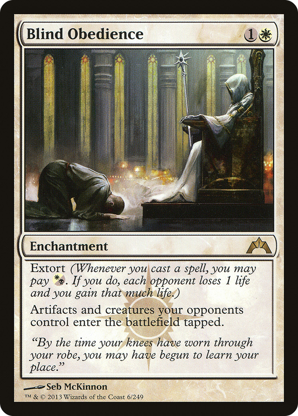 Blind Obedience (gtc)