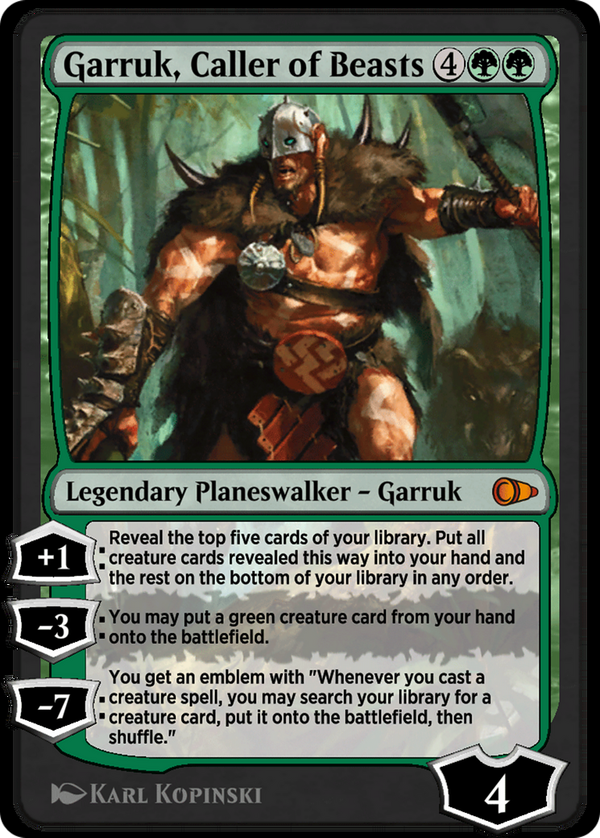 Garruk, Caller of Beasts (pio)