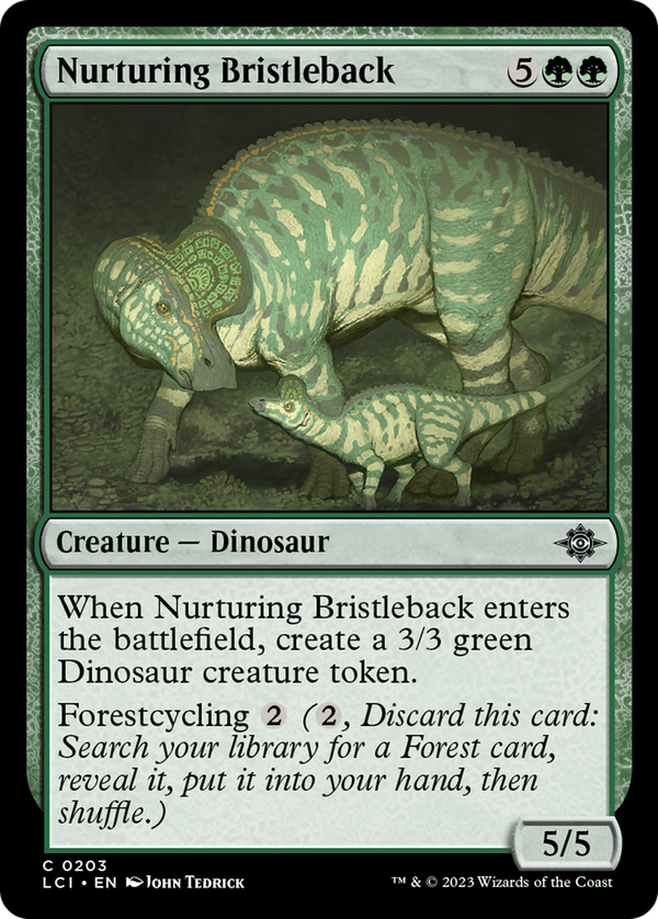 Nurturing Bristleback (lci)