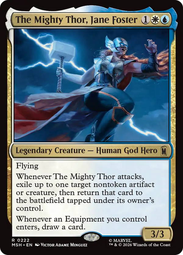 The Mighty Thor, Jane Foster (msh)