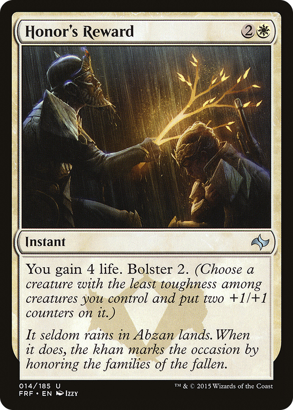 Honor's Reward (frf)