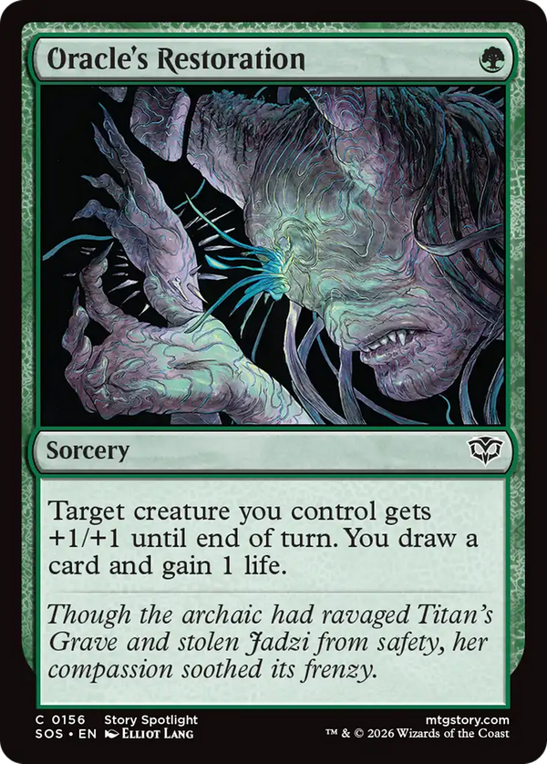 Oracle's Restoration (sos)