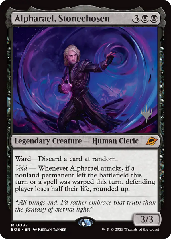Alpharael, Stonechosen (peoe)