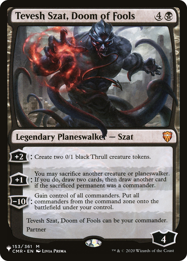 Tevesh Szat, Doom of Fools (plst)