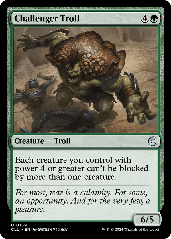 Challenger Troll (clu)