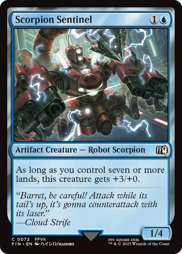 Scorpion Sentinel (fin)