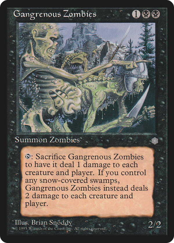 Gangrenous Zombies (ice)