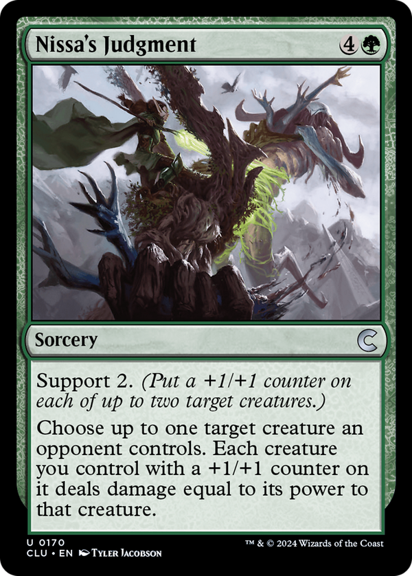 Nissa's Judgment (clu)