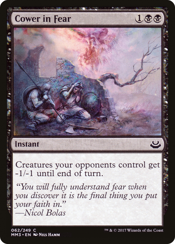 Cower in Fear (mm3)