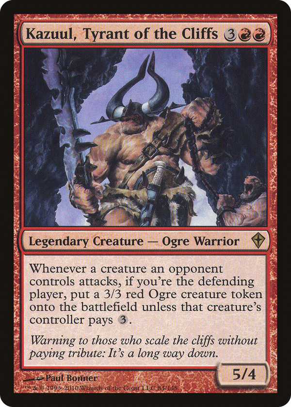 Kazuul, Tyrant of the Cliffs (wwk)