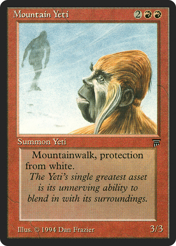 Mountain Yeti (leg)