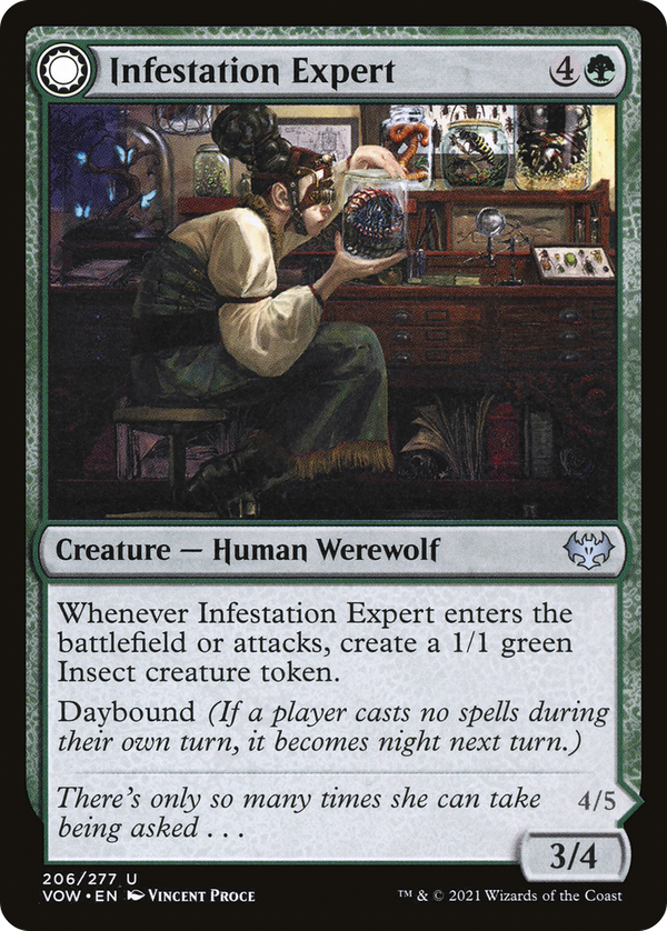 Infestation Expert // Infested Werewolf (vow)