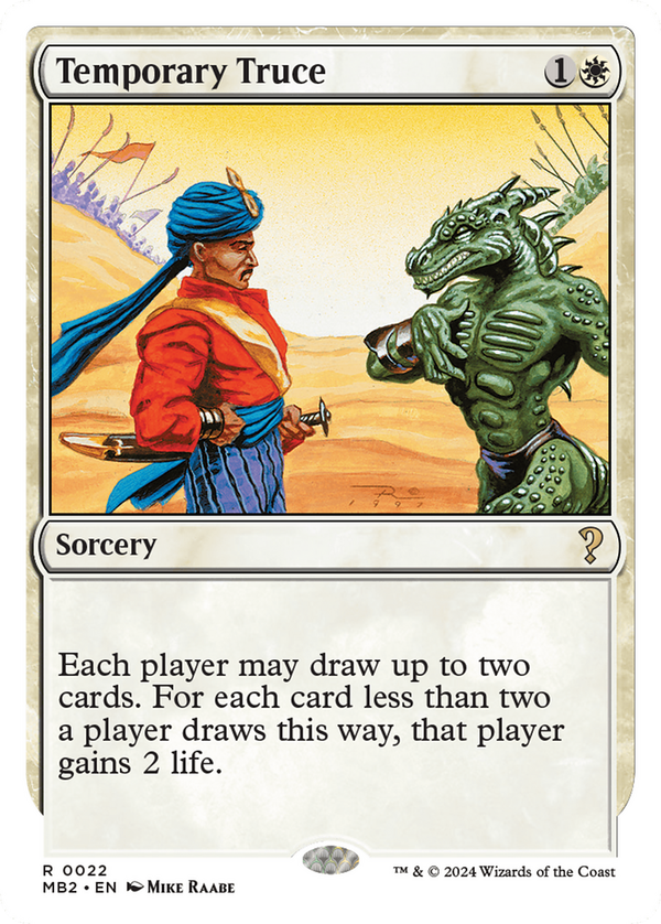 Temporary Truce (mb2)