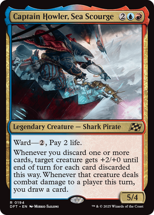 Captain Howler, Sea Scourge (dft)
