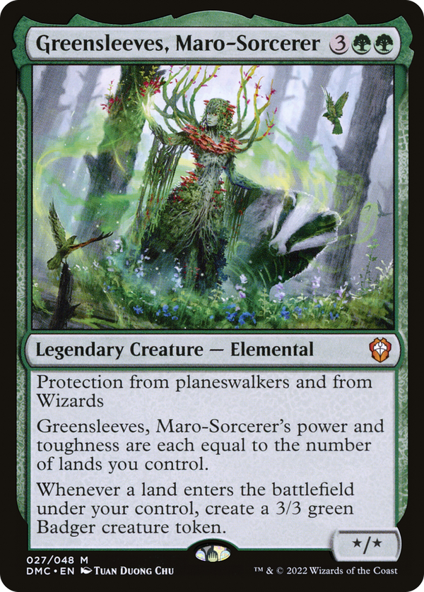 Greensleeves, Maro-Sorcerer (dmc)