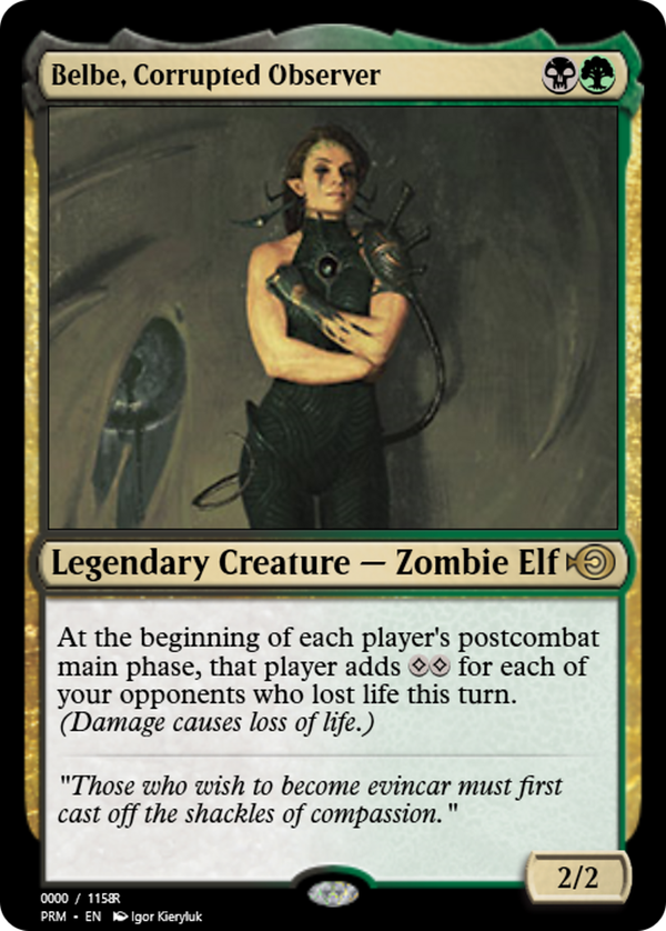 Belbe, Corrupted Observer (prm)