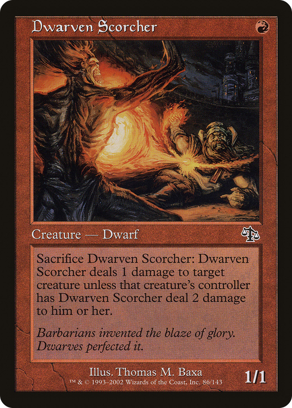 Dwarven Scorcher (jud)