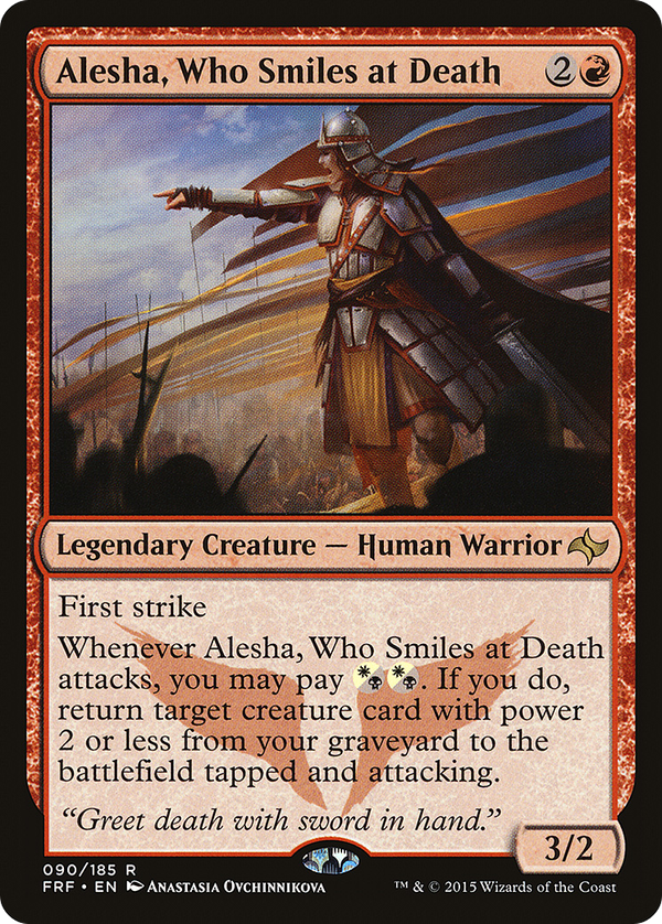 Alesha, Who Smiles at Death (frf)