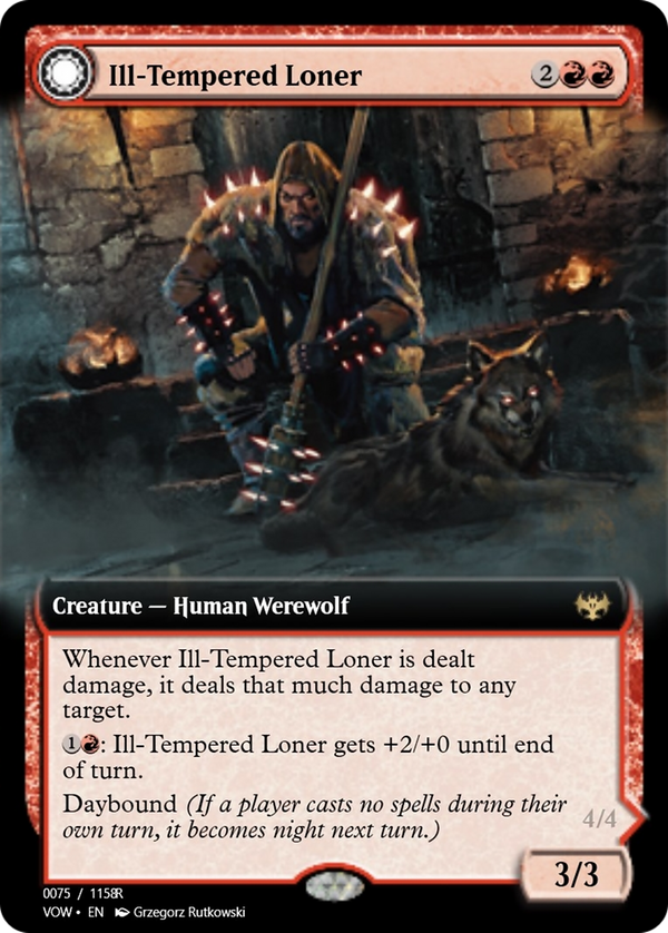 Ill-Tempered Loner // Howlpack Avenger (prm)