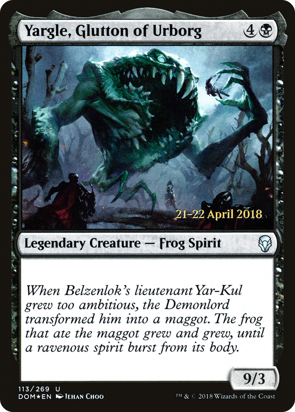 Yargle, Glutton of Urborg (pdom)