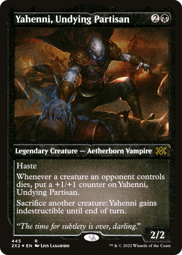Yahenni, Undying Partisan (2x2)